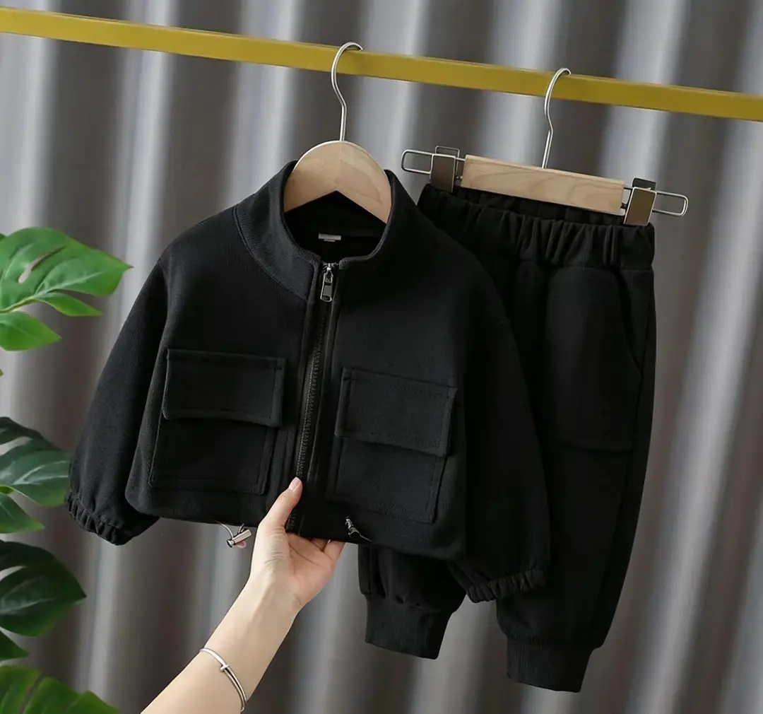 2026 New Fashionable and Stylish Spring and Autumn Suits for Girls, Two-Piece Clothing Sets for Baby Girls, Sports and Leisure Suits