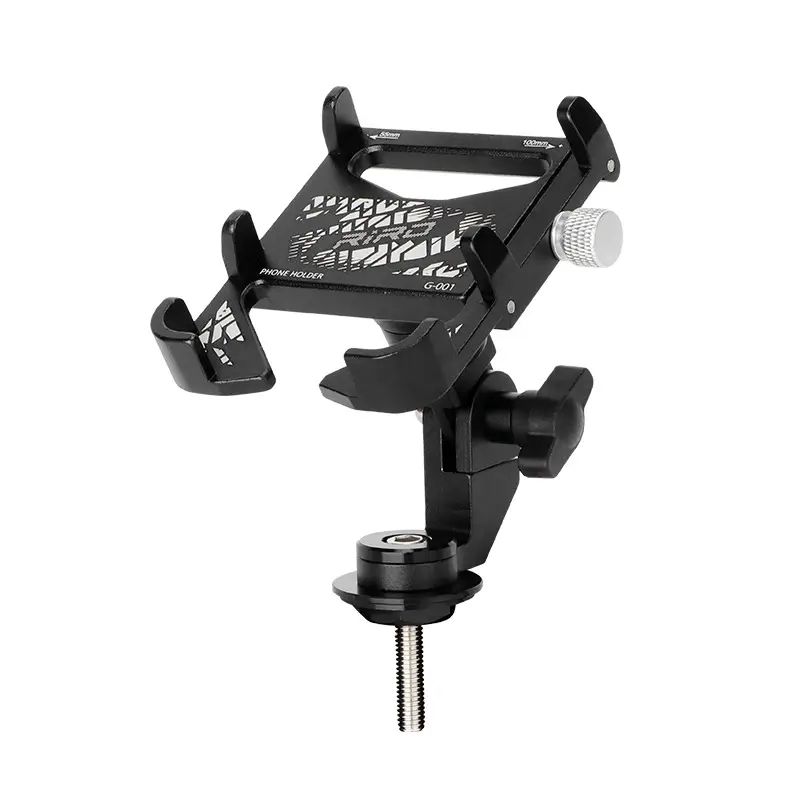 RIRO bicycle Bowl set mobile phone bracket mountain road bike handle cover adjustable aluminum alloy riding navigation bracket
