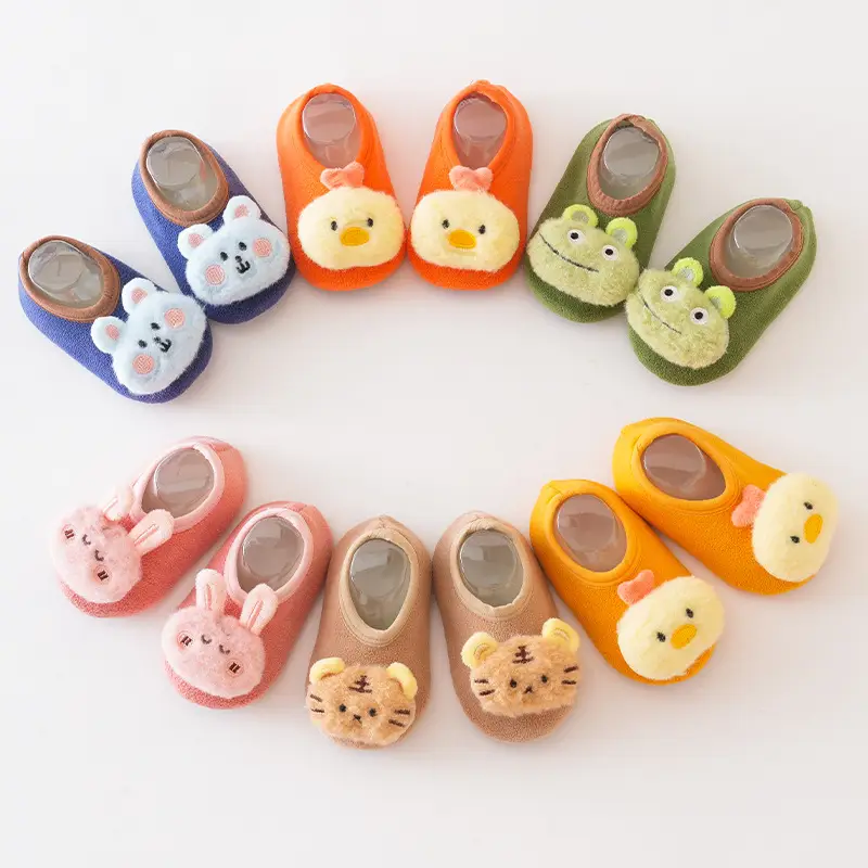 Pink Bunny Cartoon Baby Floor Socks Soft Non-Slip - Image 11
