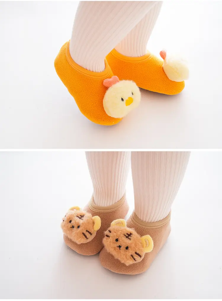Pink Bunny Cartoon Baby Floor Socks Soft Non-Slip — feature 13