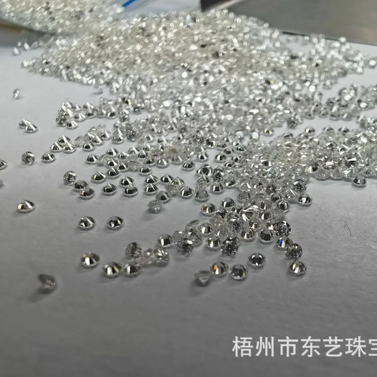 Moissanite Ring Necklace with Sparkling Stone - Image 2