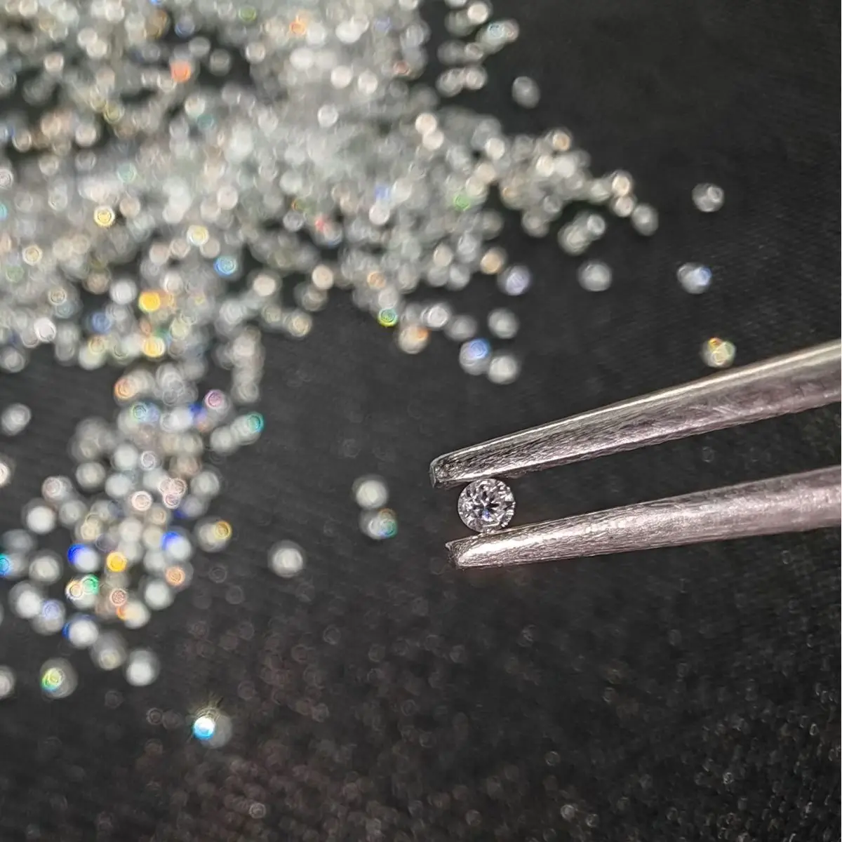 Moissanite Ring Necklace with Sparkling Stone - Image 3