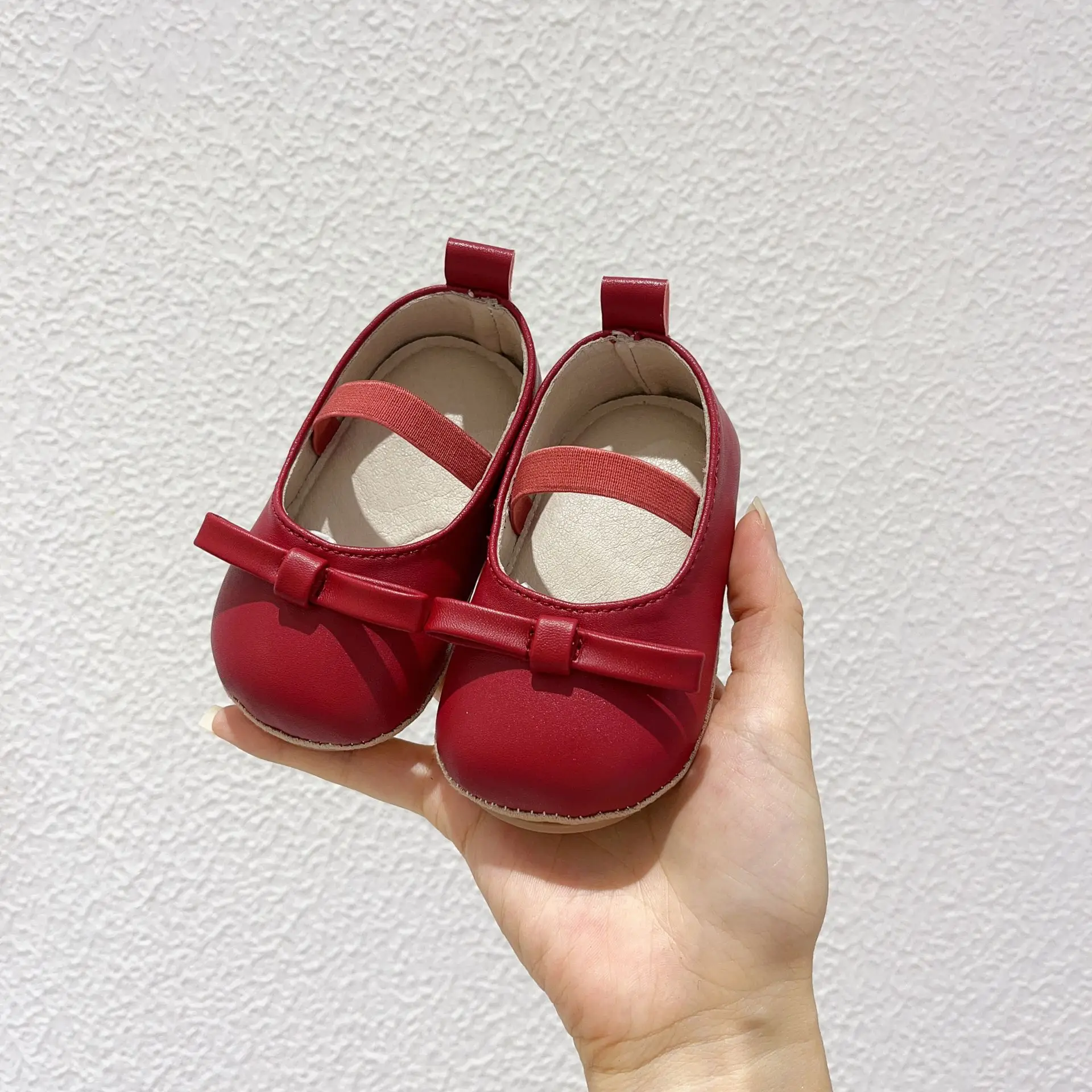 Korean Girls Leather Slip-On Shoes All Colors — feature 5