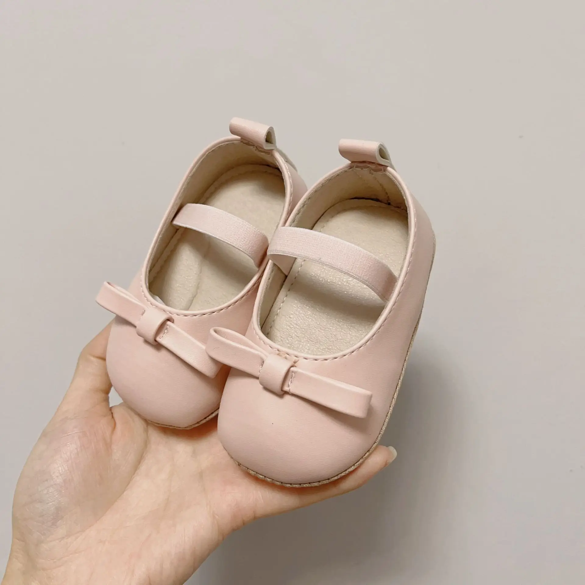 Korean Girls Leather Slip-On Shoes All Colors