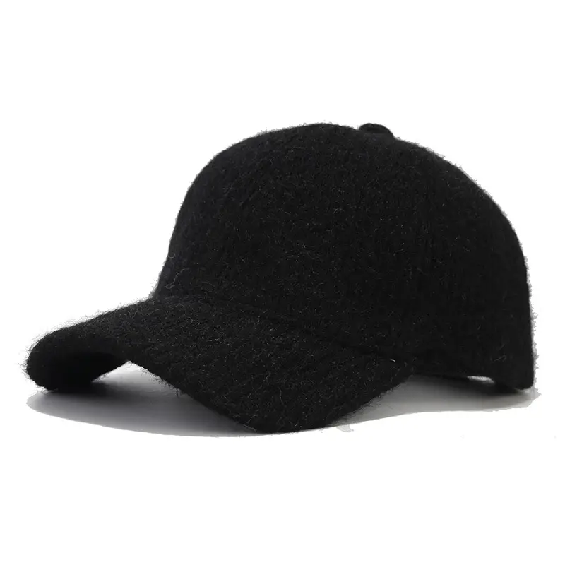 2024 Winter Baseball Cap K-Style Warm Peaked Cap - Image 5