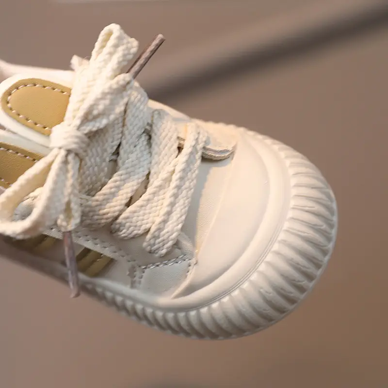 Baby Walking Shoes White Anti-Kick Casual