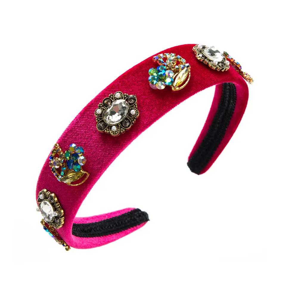 Diamond Encrusted Hair Band for Women European American New - Image 4
