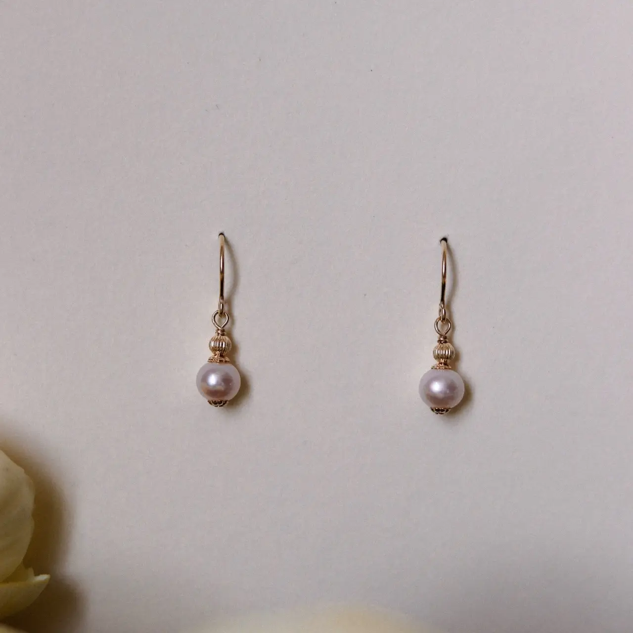 Natural Pearl Earrings Japanese Style All-Match Elegant Daily Ear Hook - Image 7