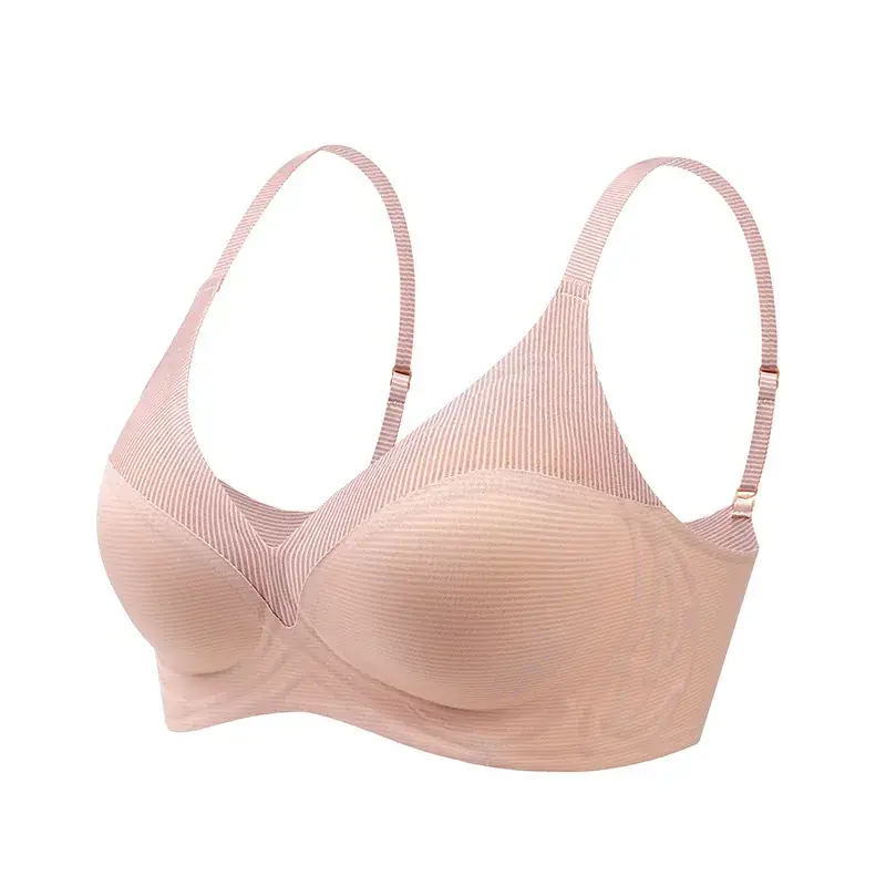 Jelly Underwear Side Gathering Striped Support - Image 10