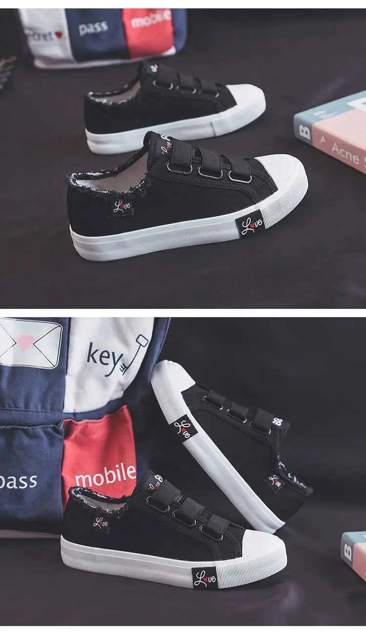 Women Pink Velvet Velcro Casual Sneakers 2024 — feature 15