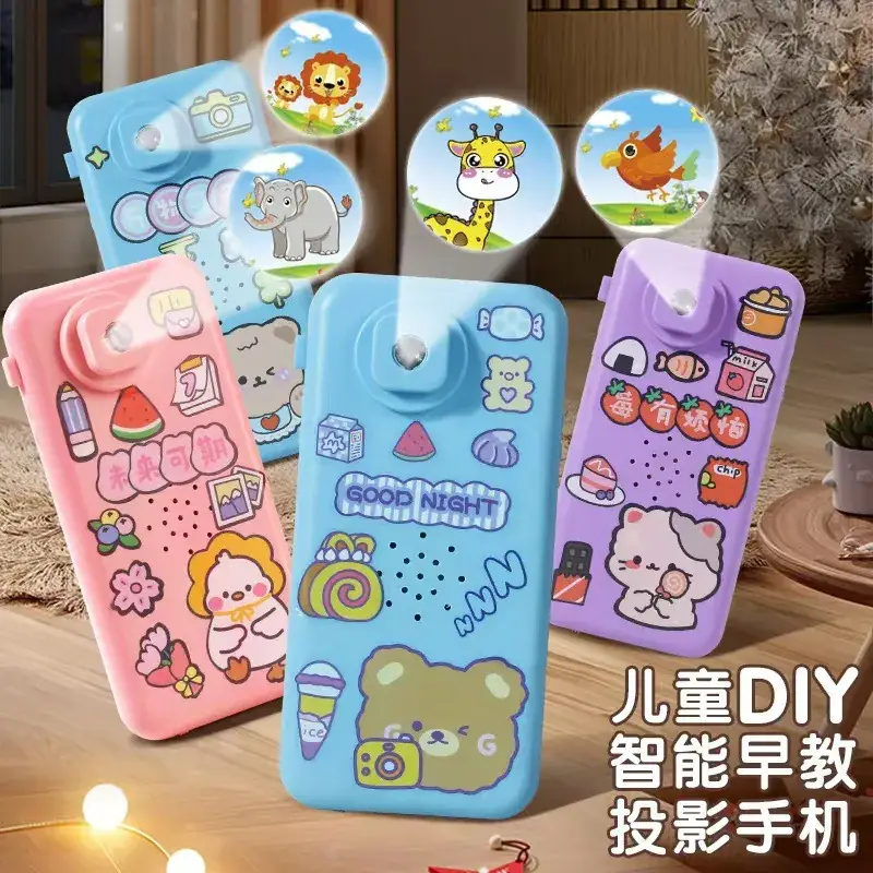 Rechargeable Baby Phone Toy with Projection & Music - Image 13