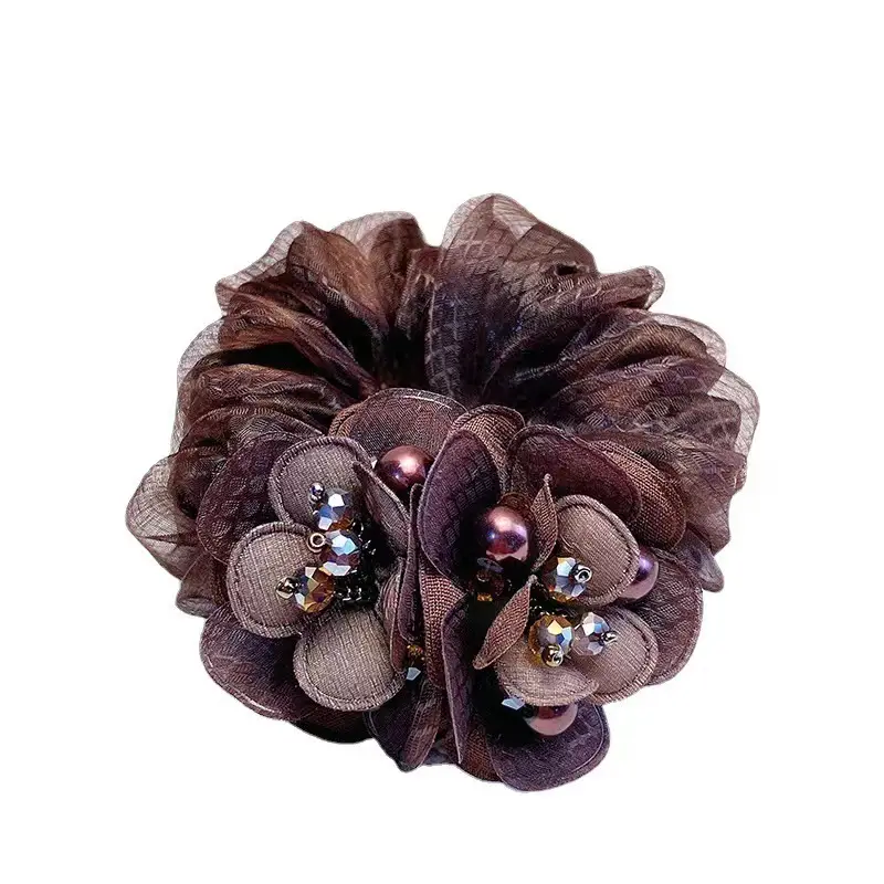 Red Beaded Hair Band for Women - Image 10
