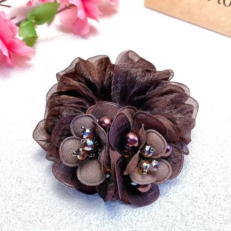 Red Beaded Hair Band for Women — feature 5