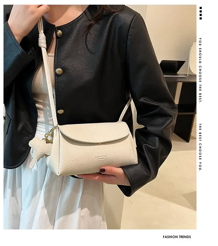 Women's Small Crossbody Bag Brown Leather 2025 — feature 1