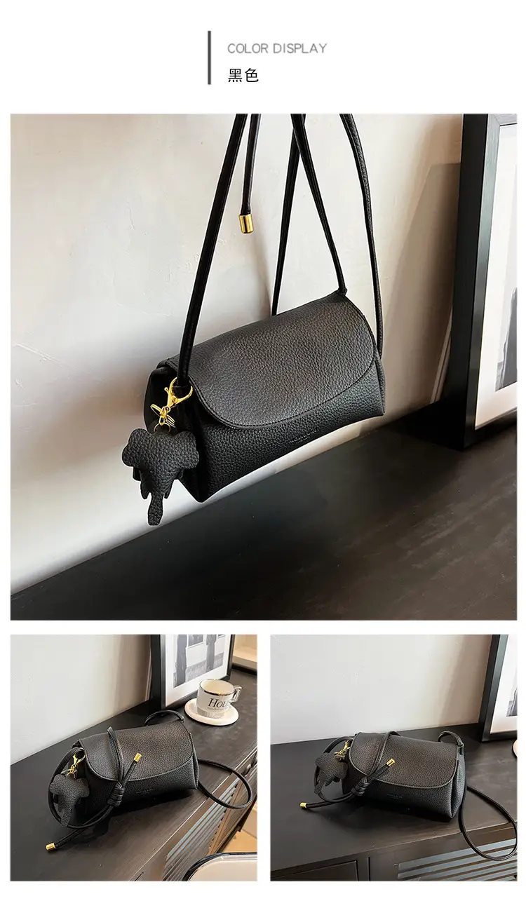 Women's Small Crossbody Bag Brown Leather 2025 — feature 11