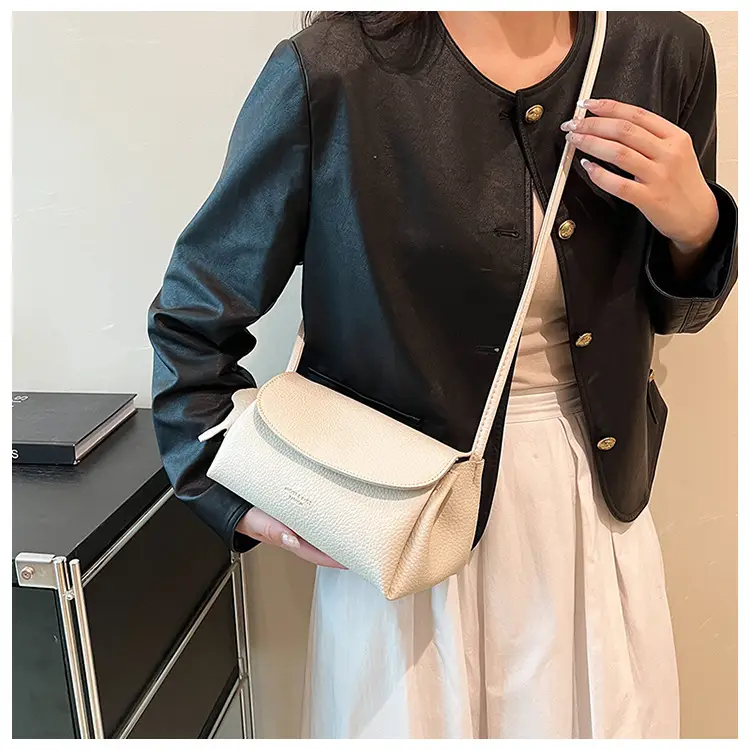 Women's Small Crossbody Bag Brown Leather 2025 — feature 23