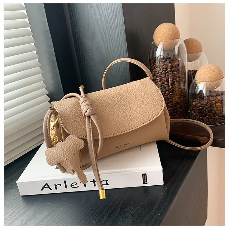 Women's Small Crossbody Bag Brown Leather 2025 — feature 29