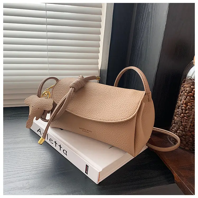 Women's Small Crossbody Bag Brown Leather 2025 — feature 30