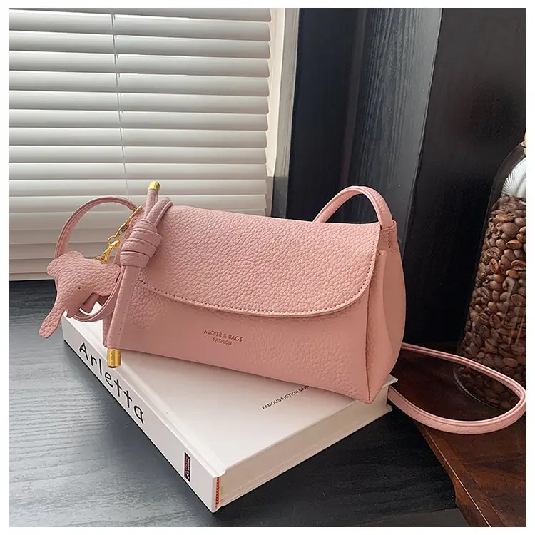 Women's Small Crossbody Bag Brown Leather 2025 — feature 32