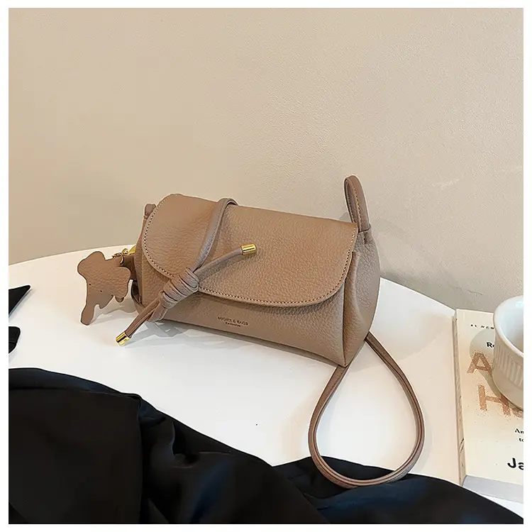 Women's Small Crossbody Bag Brown Leather 2025 — feature 38