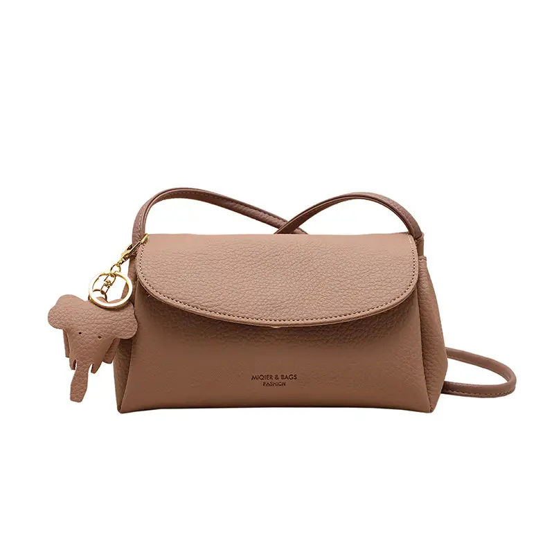 Women's Small Crossbody Bag Brown Leather 2025