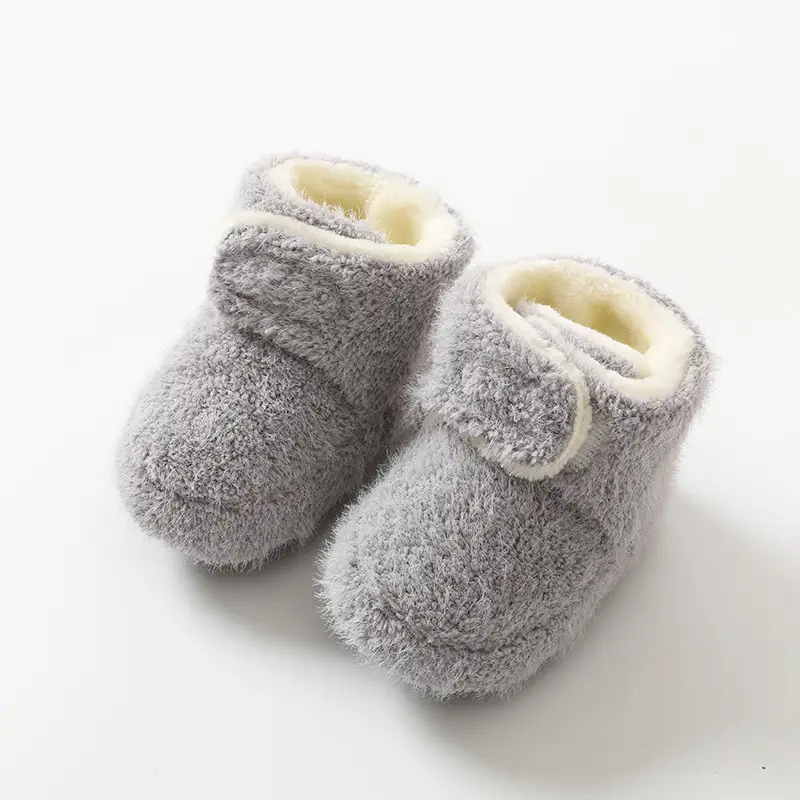 Red Soft Baby Floor Socks for Newborns