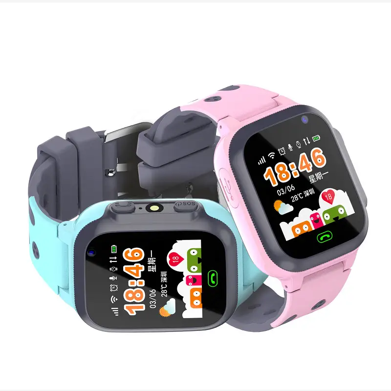 Pink Smart Watch with GPS & Bluetooth for Kids - Image 4