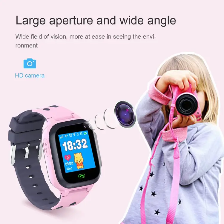 Pink Smart Watch with GPS & Bluetooth for Kids — feature 3