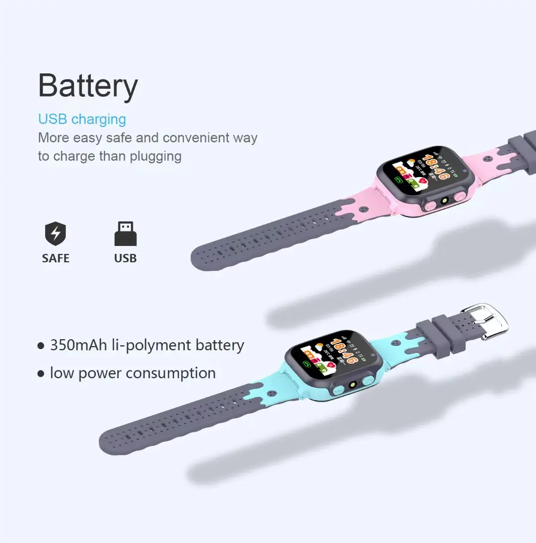 Pink Smart Watch with GPS & Bluetooth for Kids — feature 5