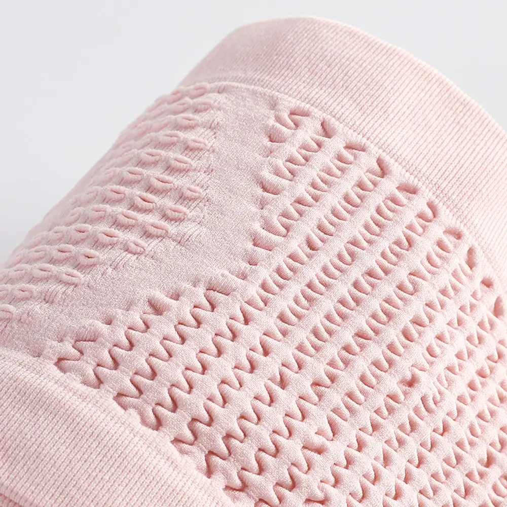 Pink Mesh Waist Belt for Running & Fitness
