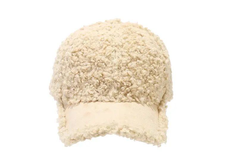 Autumn Wool Beanie with Fur Trim — feature 10