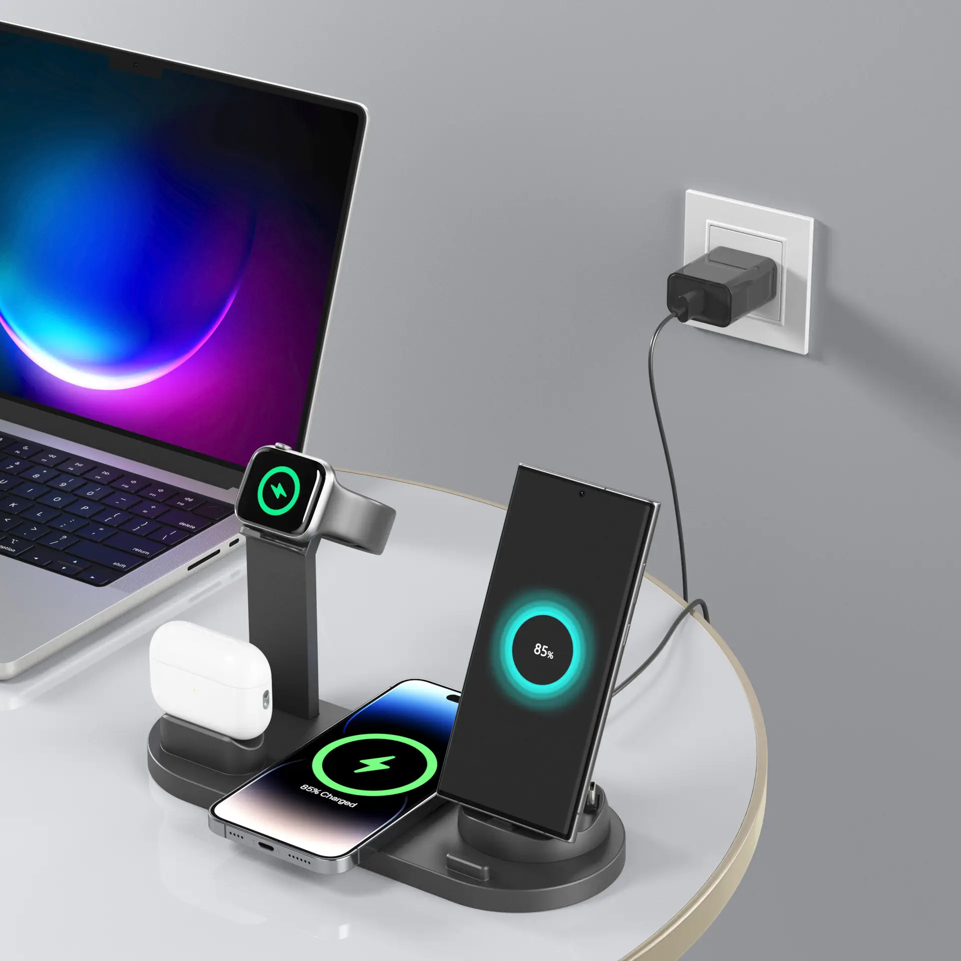 Multi-Functional Wireless Charger for Apple Devices - Image 7