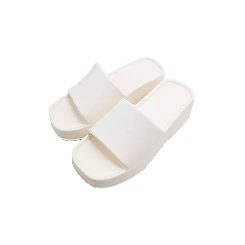 Women's Pink Wedge Flip Flops 2023 Summer