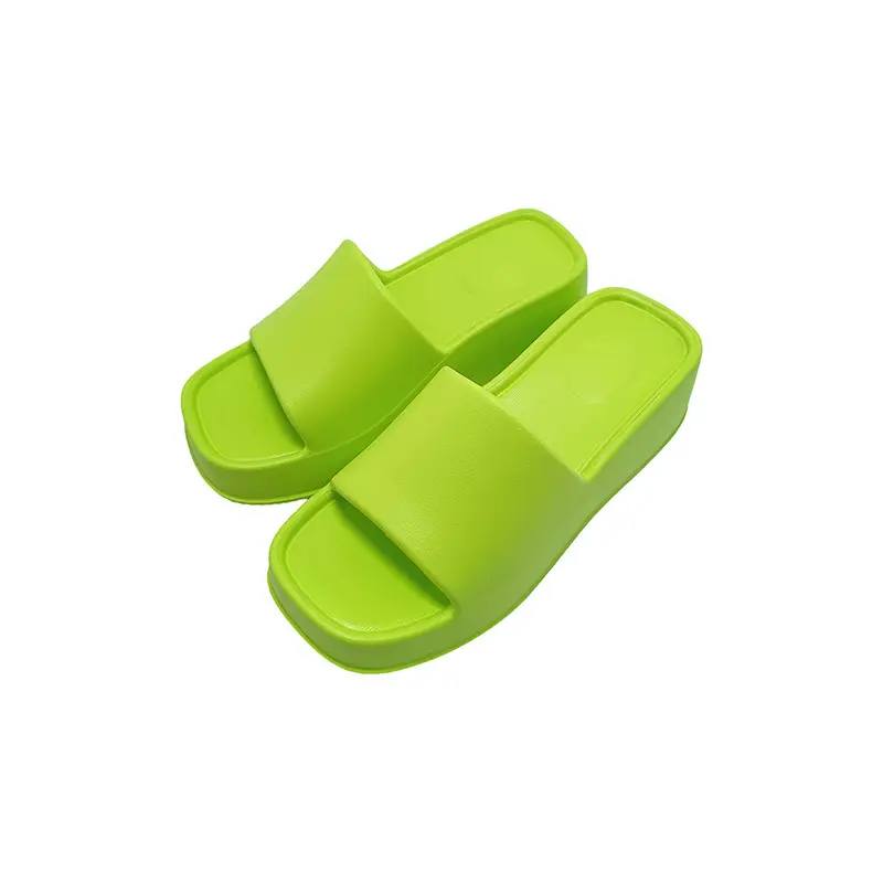 Women's Pink Wedge Flip Flops 2023 Summer