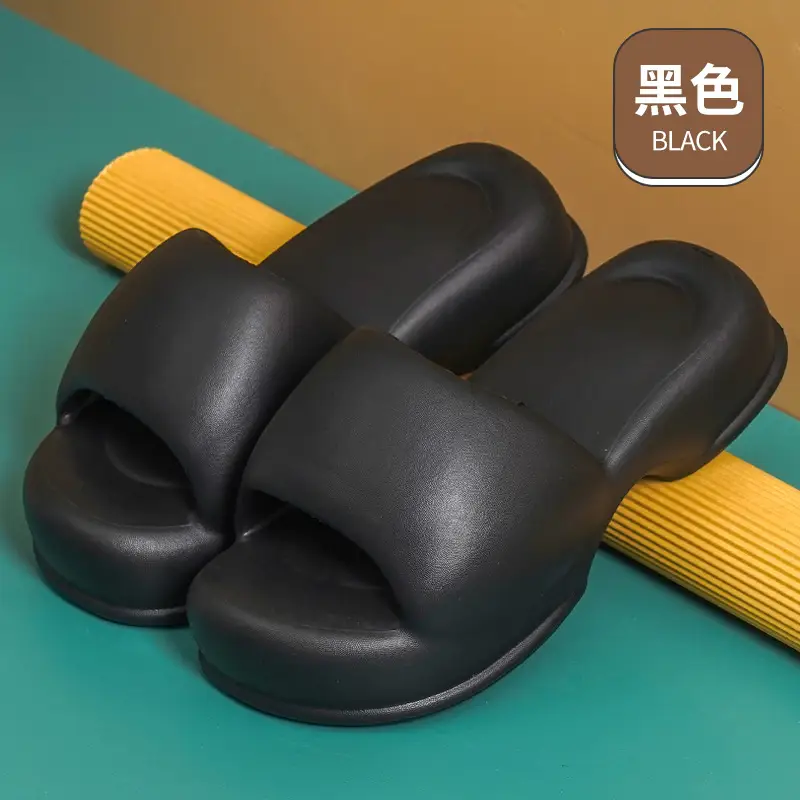 Women's Pink Wedge Flip Flops 2023 Summer