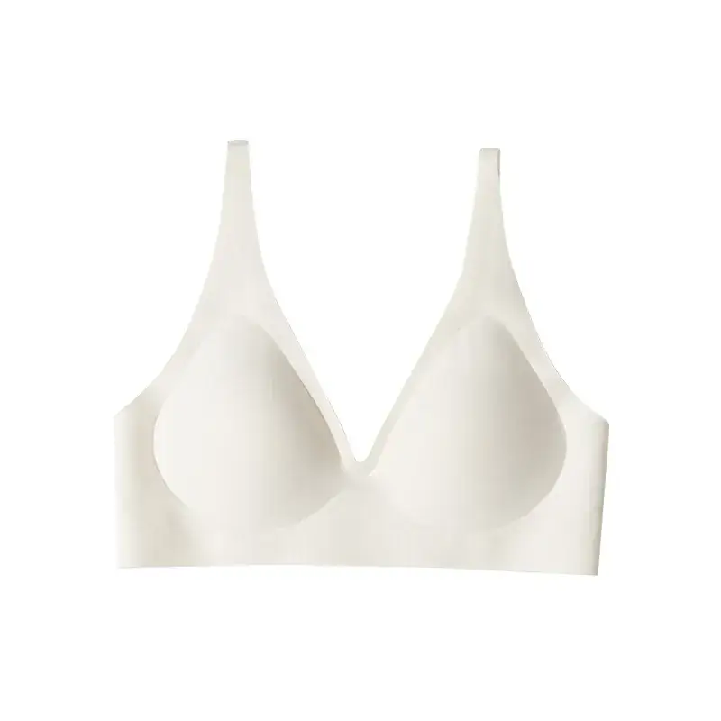 Women's V-Braceled Jelly Push Up Bra Small - Image 10