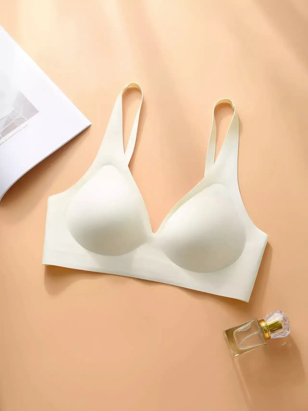 Women's V-Braceled Jelly Push Up Bra Small — feature 15