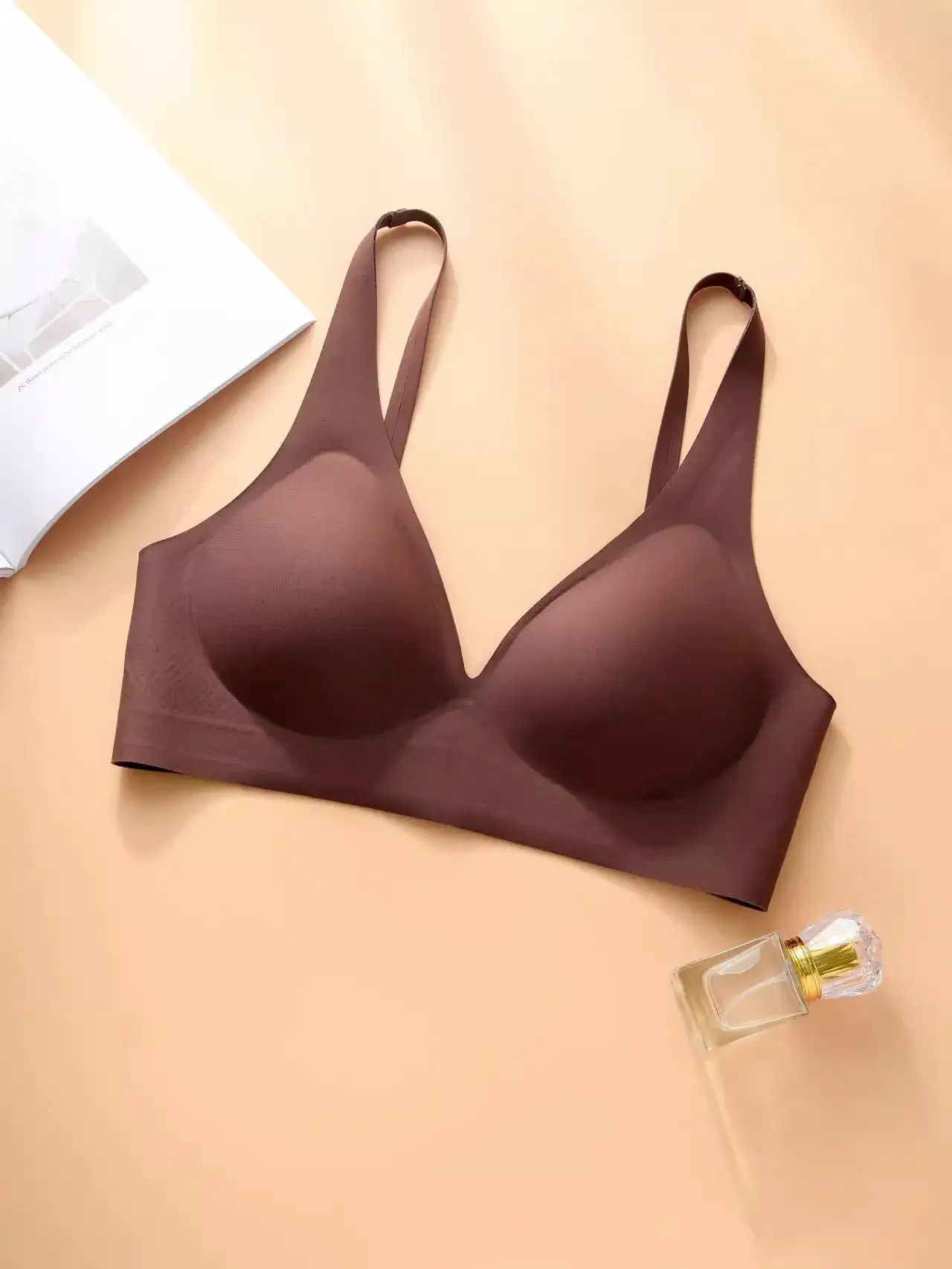 Women's V-Braceled Jelly Push Up Bra Small — feature 16