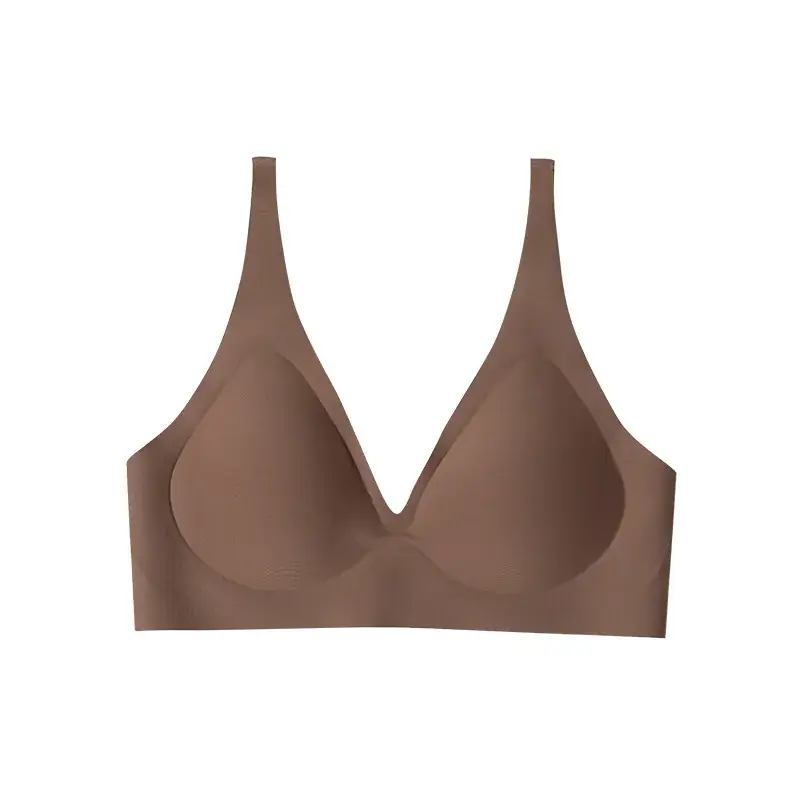 Women's V-Braceled Jelly Push Up Bra Small - Image 4
