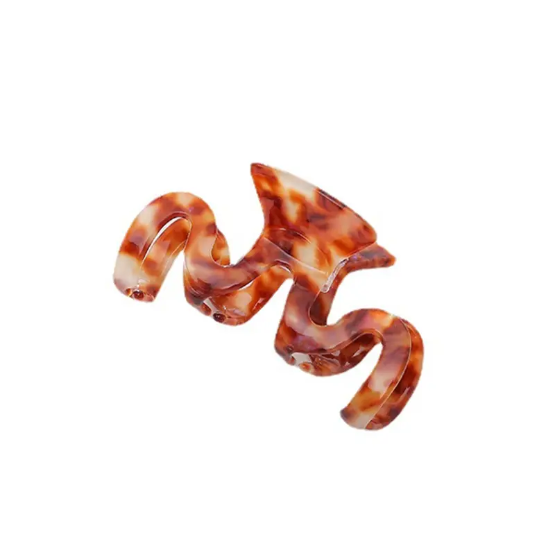 2023 Ouni fried street m-shaped wave hair clip acetate - Image 9