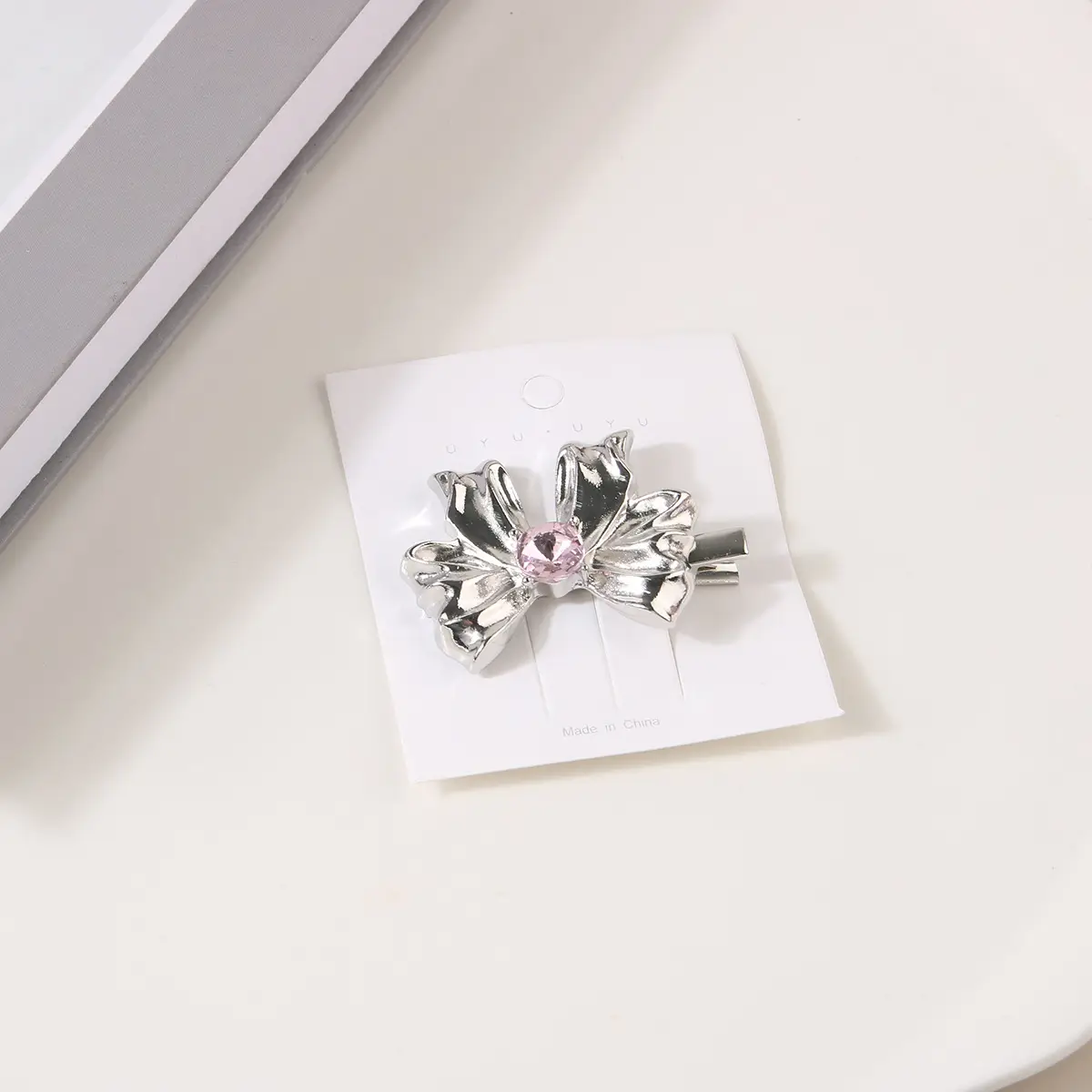 Pink Heart Star Metal Hairpin Sweet Cool Girly Style Y2K Bangs Side Clip New Hairpin Hair Accessories - Image 3