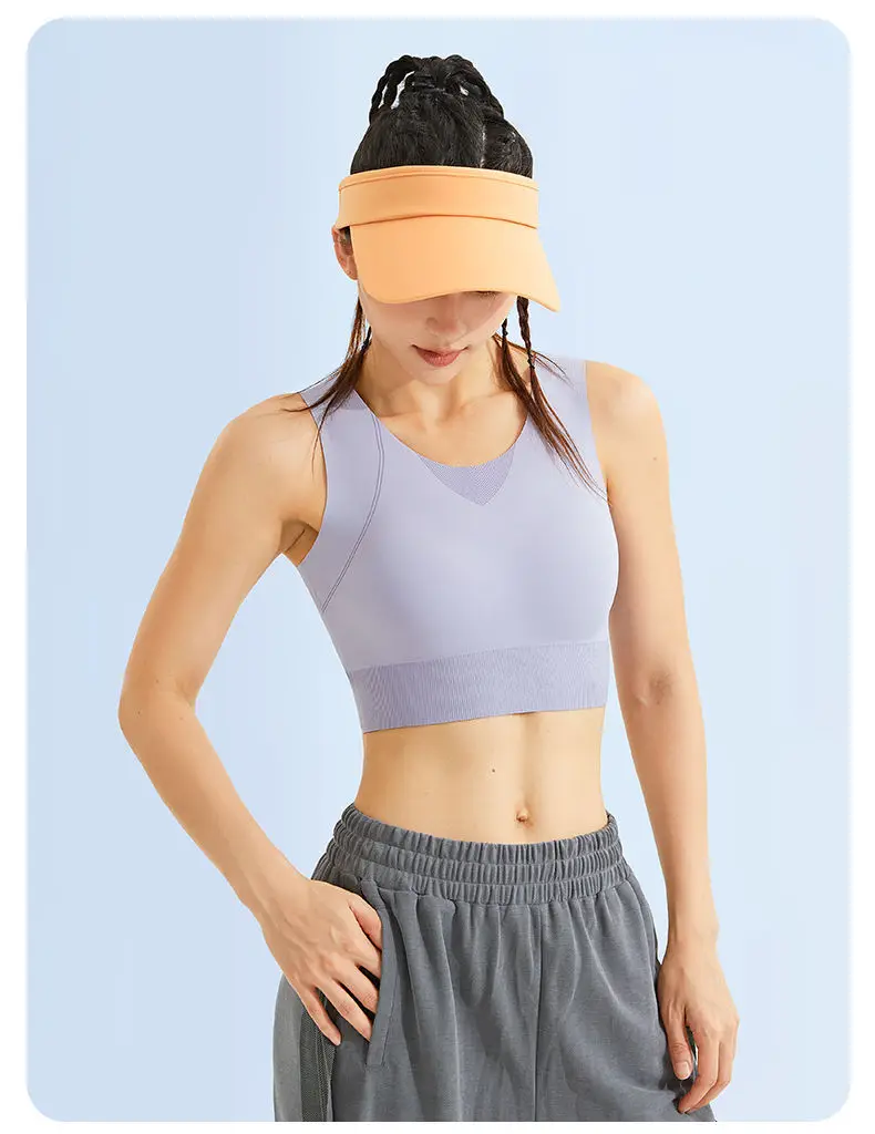 Women's All-In-One Sports Vest Shock-Proof Yoga Bra — feature 23