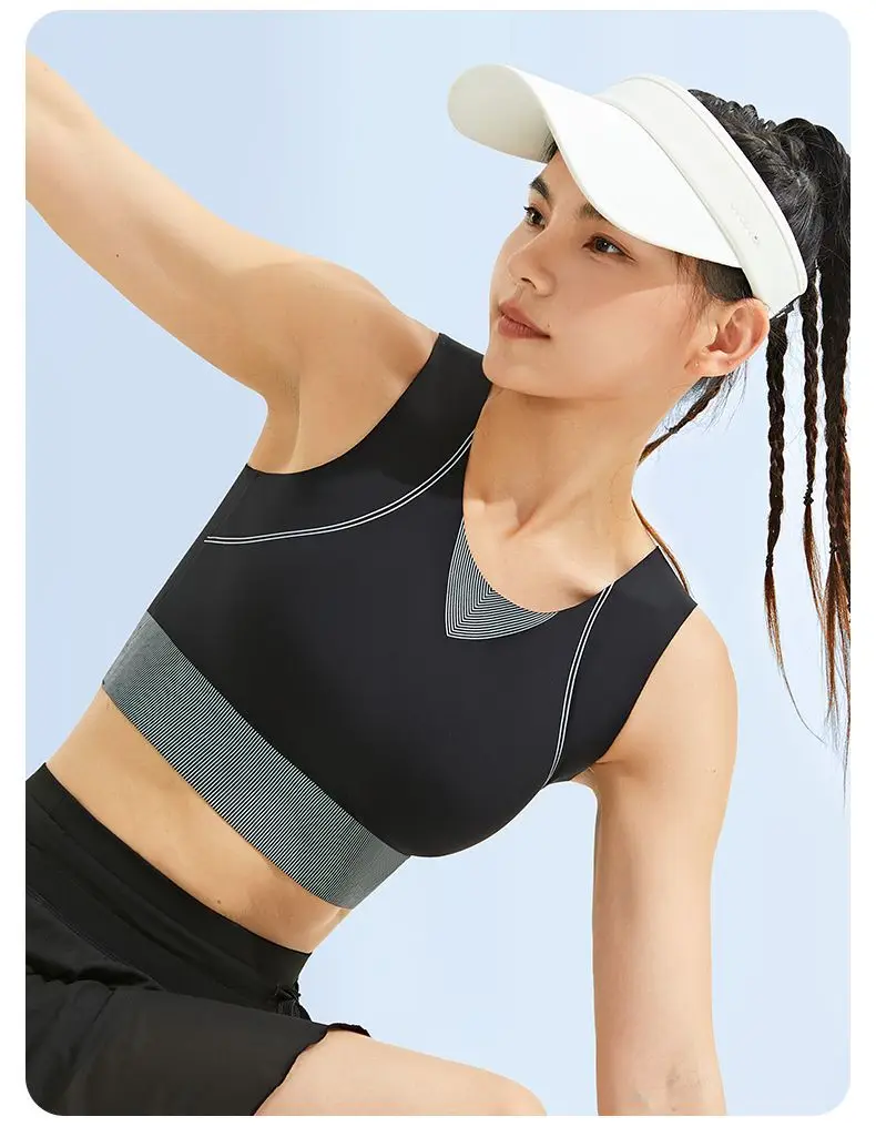 Women's All-In-One Sports Vest Shock-Proof Yoga Bra — feature 26