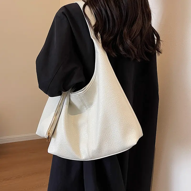 Women Large Capacity Textured Shoulder Bag 2023 - Image 6