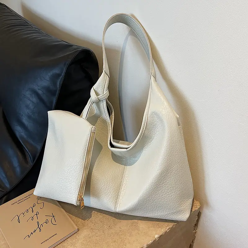 Women Large Capacity Textured Shoulder Bag 2023 - Image 8