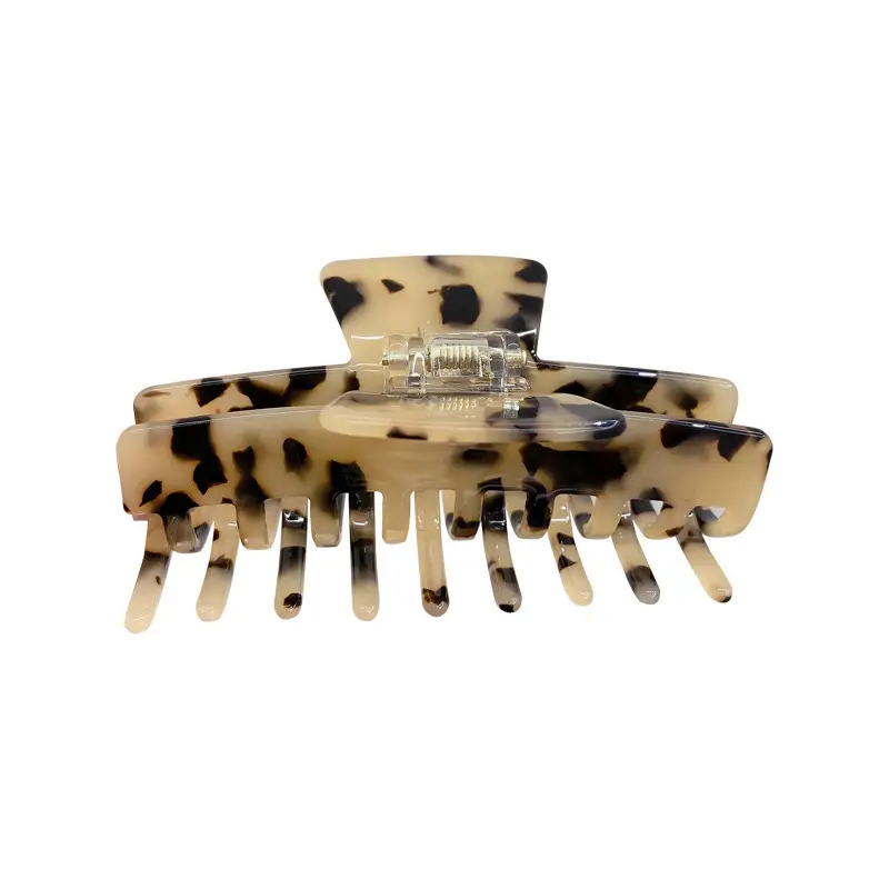 Semi-Tied Hair Clips Mermaid Color Acetate