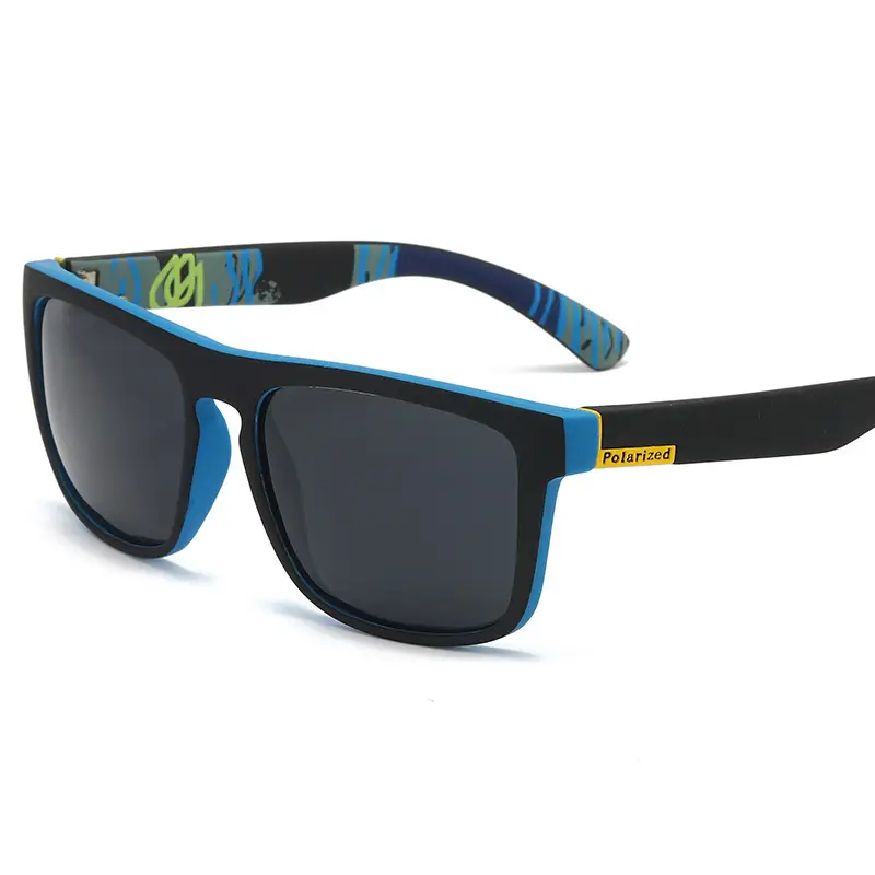 Men's Polarized Anti-UV Sunglasses Blue Frame - Image 13