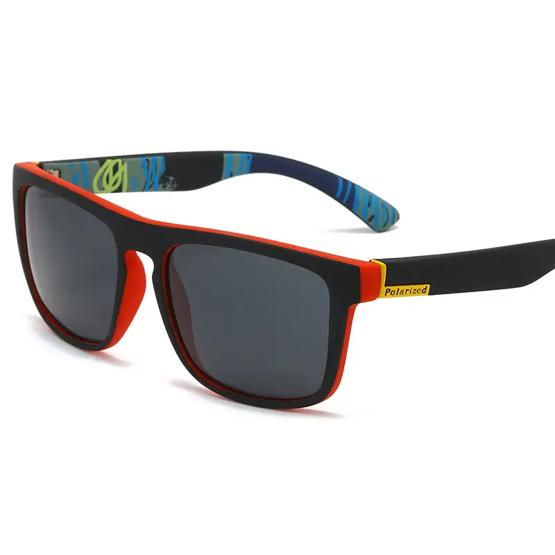 Men's Polarized Anti-UV Sunglasses Blue Frame - Image 15