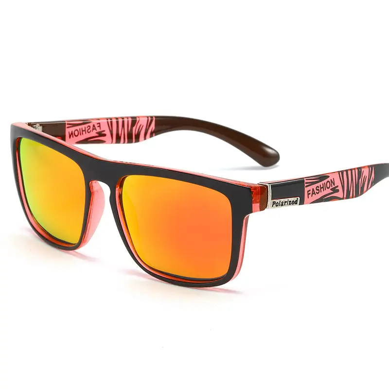 Men's Polarized Anti-UV Sunglasses Blue Frame - Image 11