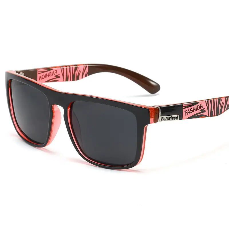 Men's Polarized Anti-UV Sunglasses Blue Frame - Image 8
